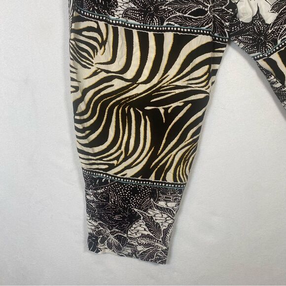 Jams World Zebiscus Capri Pants Size Medium - Picture 9 of 14